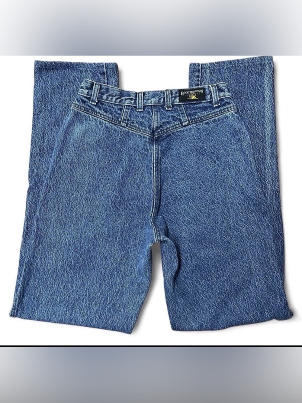 Rocky Mountain Jeans Women’s 27x32 Bareback Western Stonewash Denim 90’s